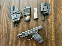 Smith & Wesson M&P Shield Performance Center 9mm with extras