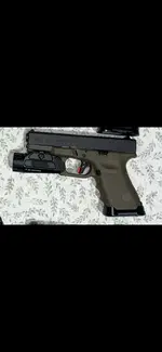 Glock 19 OD green
