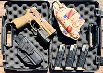 Sig P320 Coyote w extras