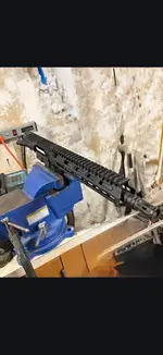 Daniel defense upper with BCM handrail 10.3
