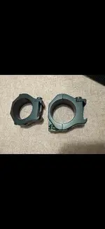 Zeiss 34mm Precision Scope Rings (Low) - Like New