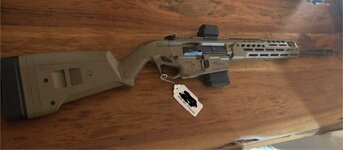Sig Regulator 5.56 16” with Romeo red dot- San Mateo