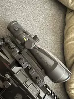 Trijicon Acog TA11 W/ QD mount, Modlite/Arisaka Flashlight