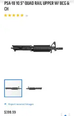Upper receiver