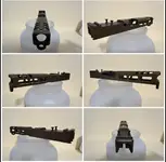 Glock 17 gen 3 FDE stripped upper slide