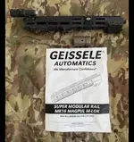 Geissele Automatics Super Modular Rail MK16 Magpul M-LOK Rifle Rail Black