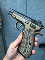 CZ 75 B - Burnt Bronze - Nite Sights - Holster