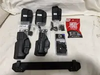 Accessories-- Holsters, Optic Plate, Pocket mag clip