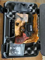 Smith & Wesson Model: Performance Center Model 586 L -Comp with D&L custom tactical fixed sights