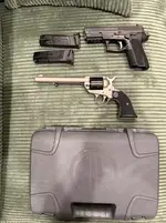 Sig 2022 & Ruger Wrangler