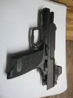 H&K USP Full Size 9mm w/ Wright Armory I Dot and Holoson 507, Mr Nein rail - Huntington Beach