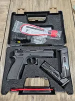 Off Roster CZ 75 SP-01 – Upgraded – Like New – Complete Package w/ TLR-2