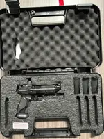 M&P 9MM COMPETITOR (PERFORMANCE CENTER) WITH TRIJICON RMR (RM06) 3.25 MOA - ALL BLACK - 5 INCH - SKU 14131 ***OFF ROSTER // EXEMPT FROM 11% TAX***