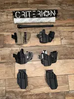 Tier 1 IWB and OWB holsters, and Criterion core barrel