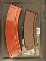 5.45 10rd russian molot Bakelite RPK and bulgarian circle 10 waffle and 21 brown brick Ak74 mags 5.45