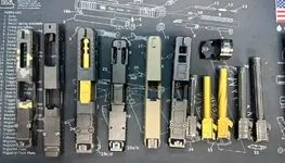 Glock slides and barrels for sale