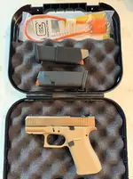 Glock 43x MOS Peanut Butter BNIB