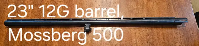 Mossberg 500 23" 12G barrel