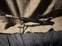 Lima six belt fed upper 18in no optic