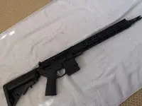 AR-15, 556, PSA 13.7 Sabre upper,  Aero Lower