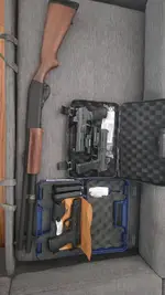 G45, G44, G19, G17, M&P 9L, 870P, Sig P320