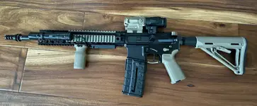 Custom built AR 15