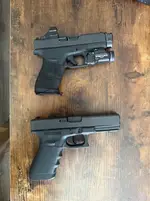 Glock 20 10mm and staccato xc