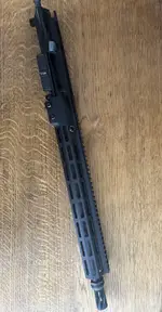 Geissele Super Duty Mod 1 16" Upper Receiver (NO BCG or Charging Handle)