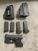 WTS: Glock 26 Gen 3 Package – 9mm – Under 500 Rounds