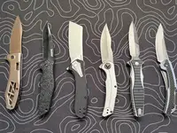Small lot of 6 Kershaw Knives