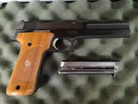 WTS: Smith & Wesson Model 422 - Excellent Condition - 6" Barrel, Target Sights, Wood Grips w/ Doskocil Hard Case - $475 OBO