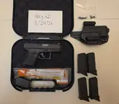 Glock 26 Gen 3, Beretta APX Full Size