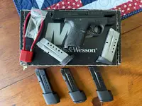 S&W Shield 9 with extras