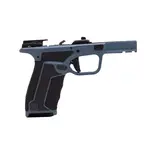 Custom Springfield Hellcat Pro Hybrid Stippled Complete Lower - TRUE Blue