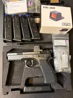 CZ 75 SPO1- Cajunized - Optic ready