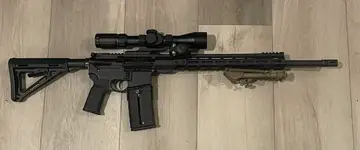 Selling my custom AR15 DMR, NBS 20 inch upper, Anderson lower, Primary Arms 4-14x. PPT
