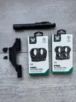 PSA BCG, Vortex 30mm and 34mm rings, Springfield M1A scope mount