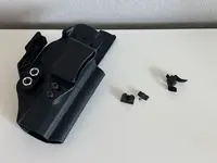 Shadow 2 holster, VP9 mag release, P2000 night sights