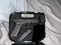 WTS Glock 17.3 MOS with 0 round Faxon Fluted Barrel and Suppresor Sights