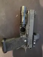 Staccato P w/ Trijicon SRO & Surefire X300U-B
