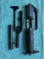 Retro AR15 Pistol 9mm DOE upper.  La Mesa