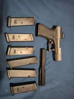 Custom glock 19 gen 3 with extras