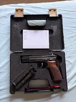 Cz 75B 9mm black pistol