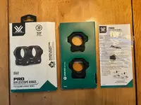 Scope Rings - Vortex Pro Riflescope Rings - 30mm Med Height - BNIB