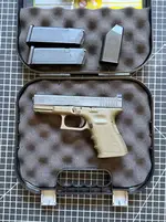 OD Green Glock 19 Gen 3 – Trijicon HD / Full EDC Package