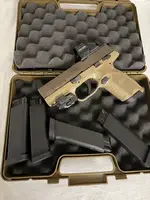 FN 502 FDE 22LR with H-Sun 407C green in Redlands