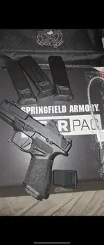 Springfield 9mm Echelon 4'' W Viridian green dot CA compliant edition