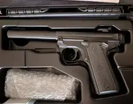 Ruger Mark IV Heavy Target Barrel Semi Auto Pistol - LNIB
