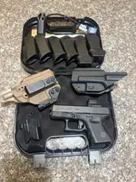 Gen 3 Glock 26 w/EPS Carry, APEX Trigger, 6 mags, 4 holsters