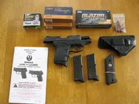 RUGER LC380 WITH FACTORY 9MM CONVERSION KIT
